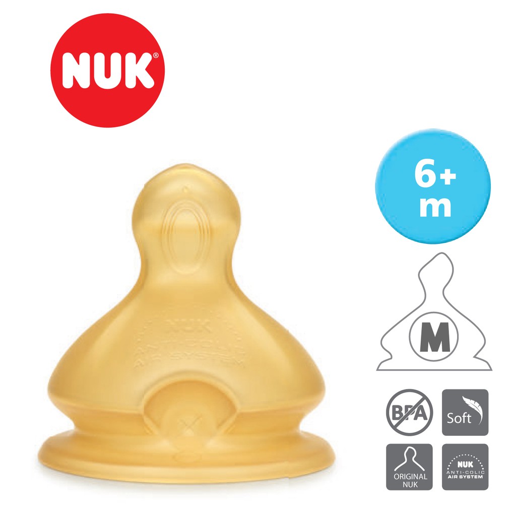 nuk rubber teat