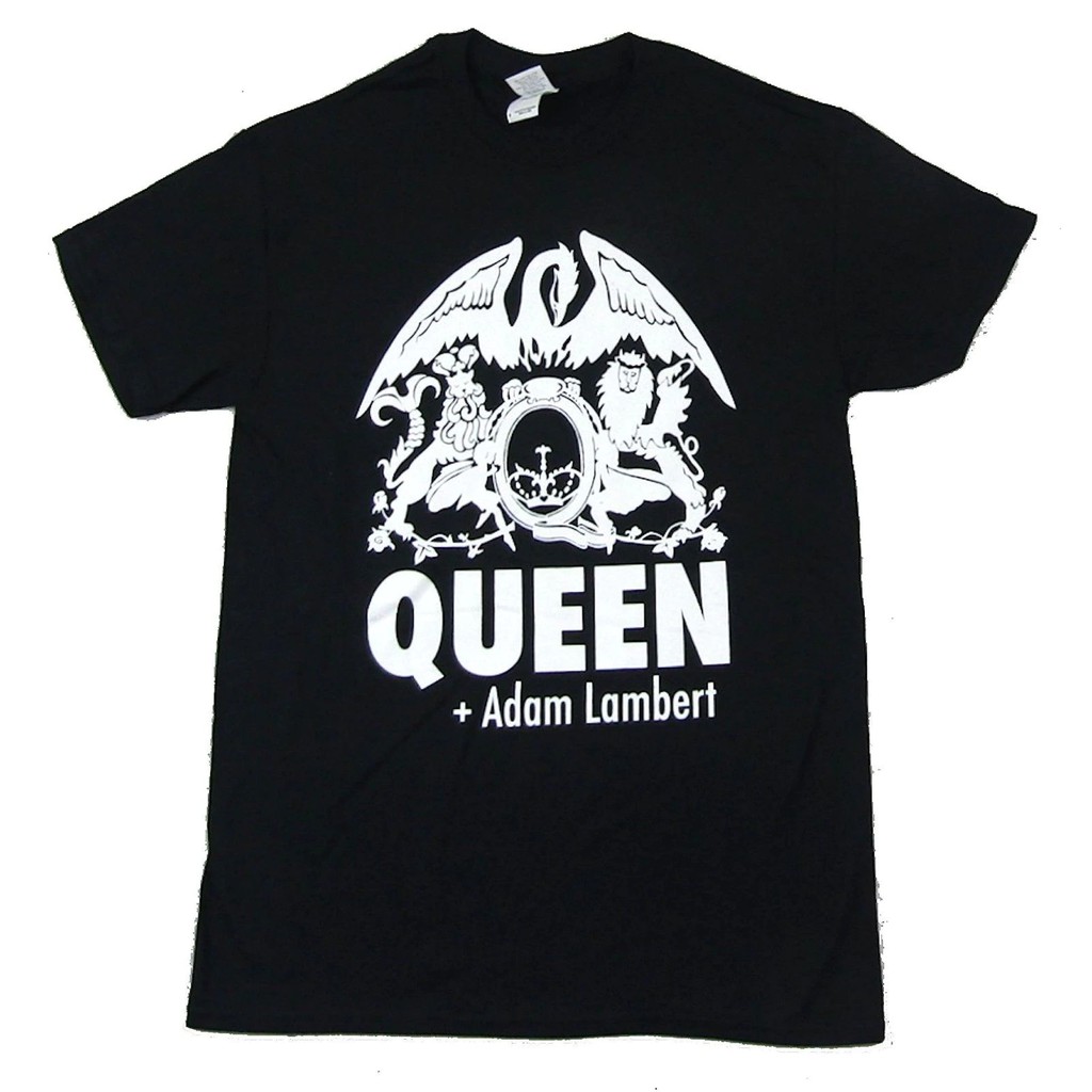 queen and adam lambert t shirt