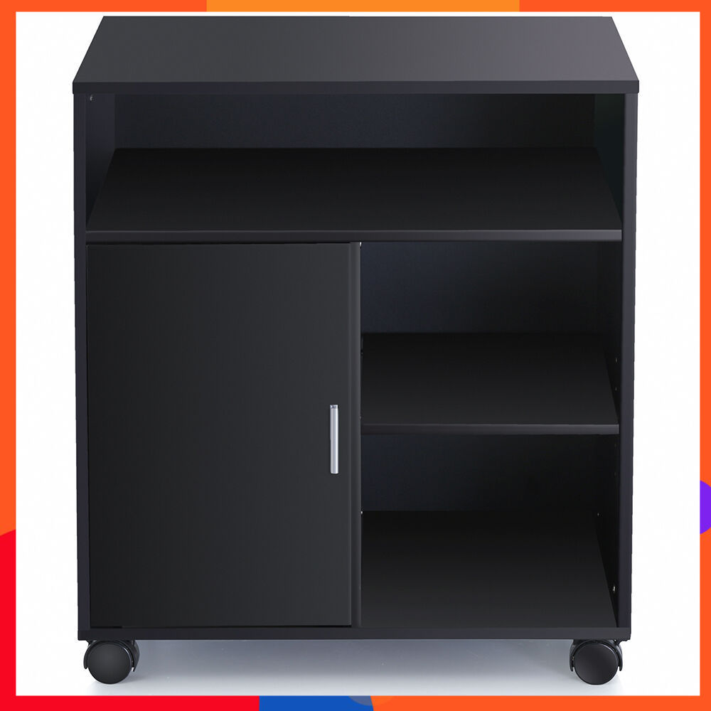 Wooden Office Cabinet Floor Type File Cabinet Data Cabinet Storage Mobile Low Cabinet Small Cabinet Under The Table Shopee Malaysia