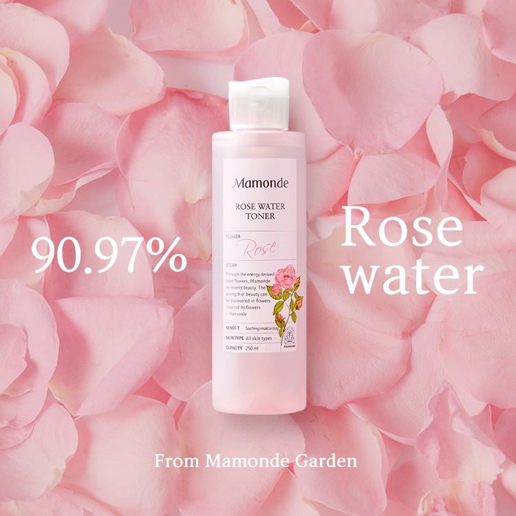 mamonde rose water toner harga