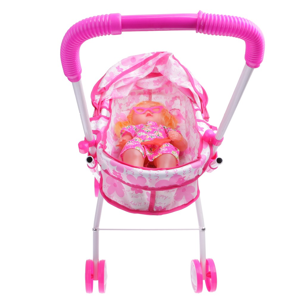 pram and doll set