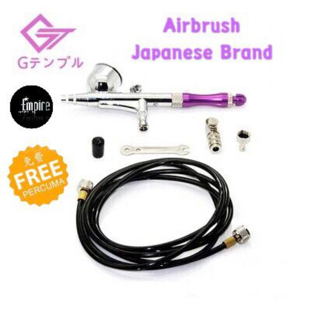 Airbrush G Temple 0 3mm Spray Double Action Shopee Malaysia airbrush g temple 0 3mm spray double action