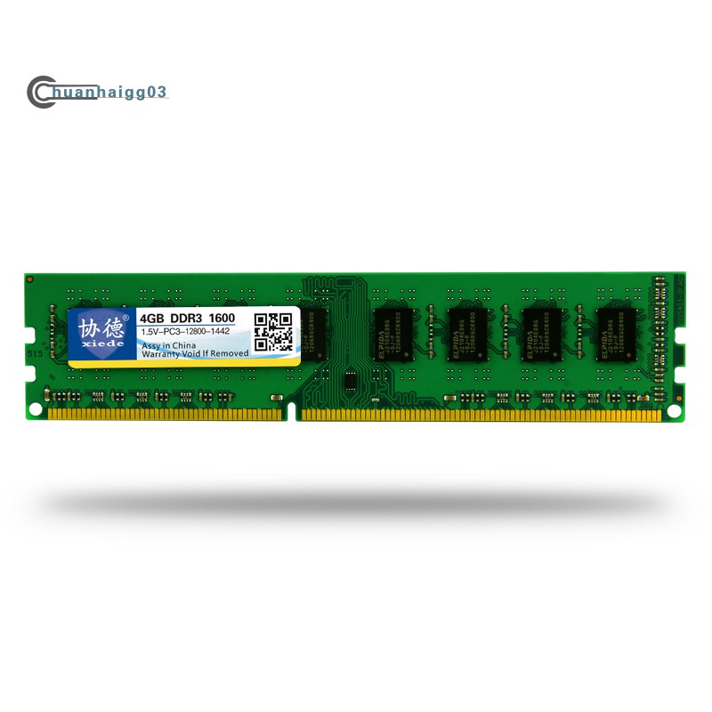 Xiede Desktop Computer Memory Ram Module Ddr3 1600 4gb Pc3 240pin Dimm 1600mhz For Amd X040 Shopee Malaysia