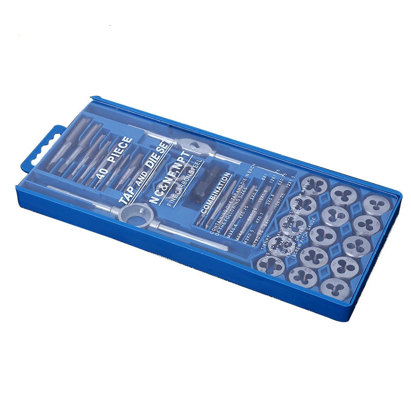 12 40pcs Tap And Die Set M3 M12 Screw Thread Metric Taps Wrench Dies Alloy Metal Wrench Screw Threading Hand Tools Shopee Malaysia