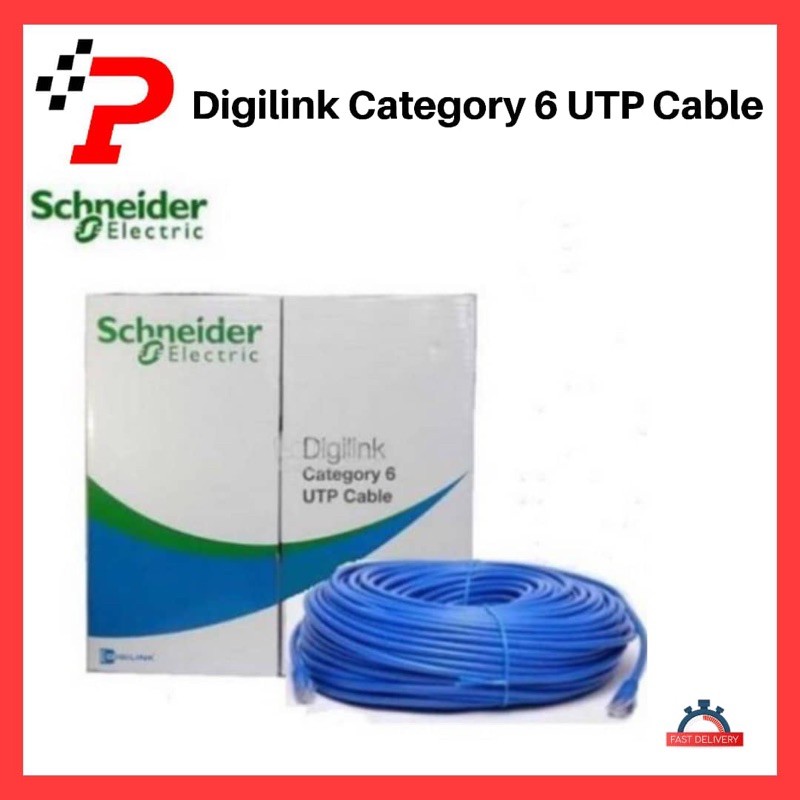 SCHNEIDER DIGILINK CAT5 & CAT6 UTP CABLE (305 METRES) Shopee Malaysia