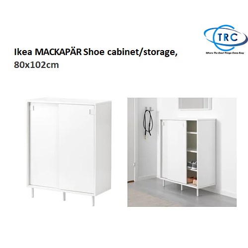 Mackapar Mackapar Shoe Cabinet Storage 80x102cm Ikea 100 Genuine Shopee Malaysia