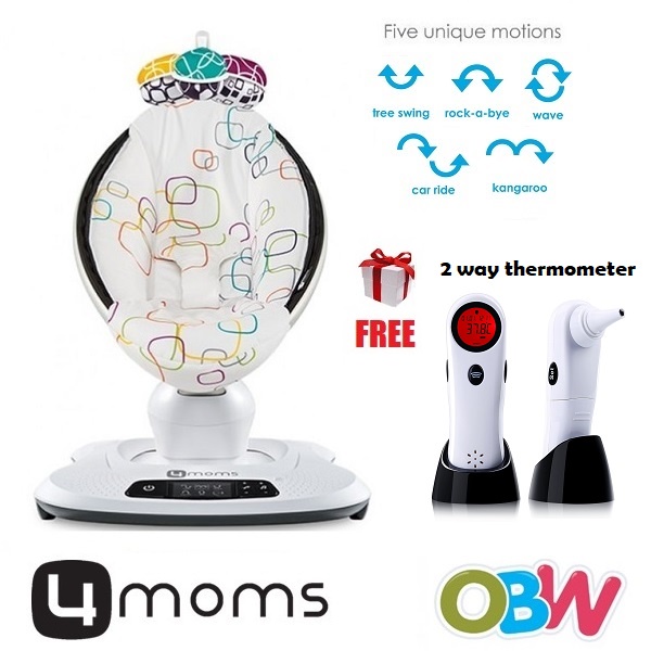 4moms mamaroo multi plush 4 0 baby seat shopee malaysia