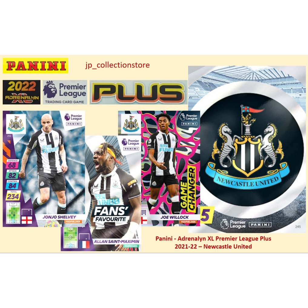 [Newcastle United] Panini 2021/22 Premier League Adrenalyn XL PLUS Collection