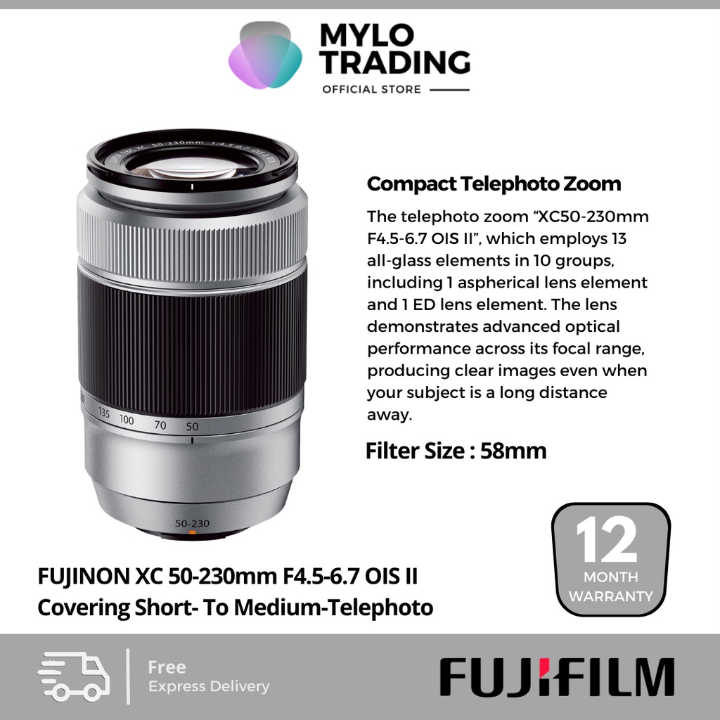 ワンピなど最旬ア！ FUJI FILM XC50-230F4.5-6.7OISⅡ ＋CPL レンズ