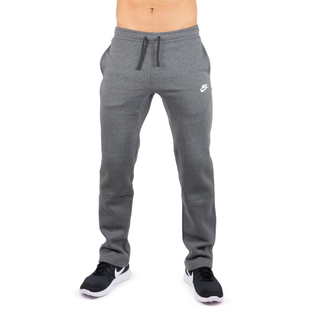 nike club swoosh open hem jogger