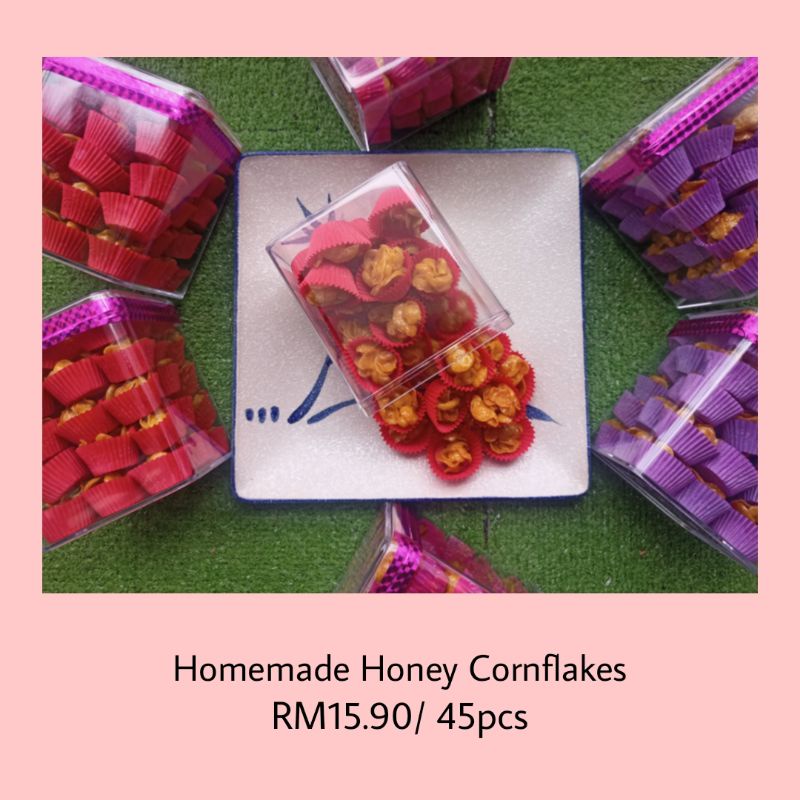[Homemade] Honey Cornflakes Creamy & Crunchy | Cornflakes Madu Rangup.