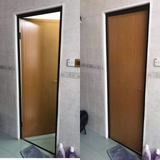  Pintu Tandas  PVC Plastik Toilet Door Bathroom Door 