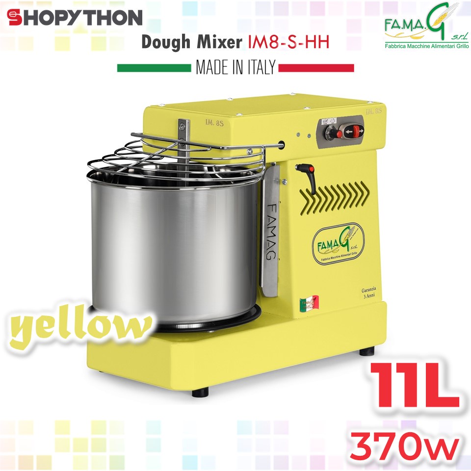 FAMAG 10Speed TiltHead Spiral Dough Mixer IM8S High Hydration