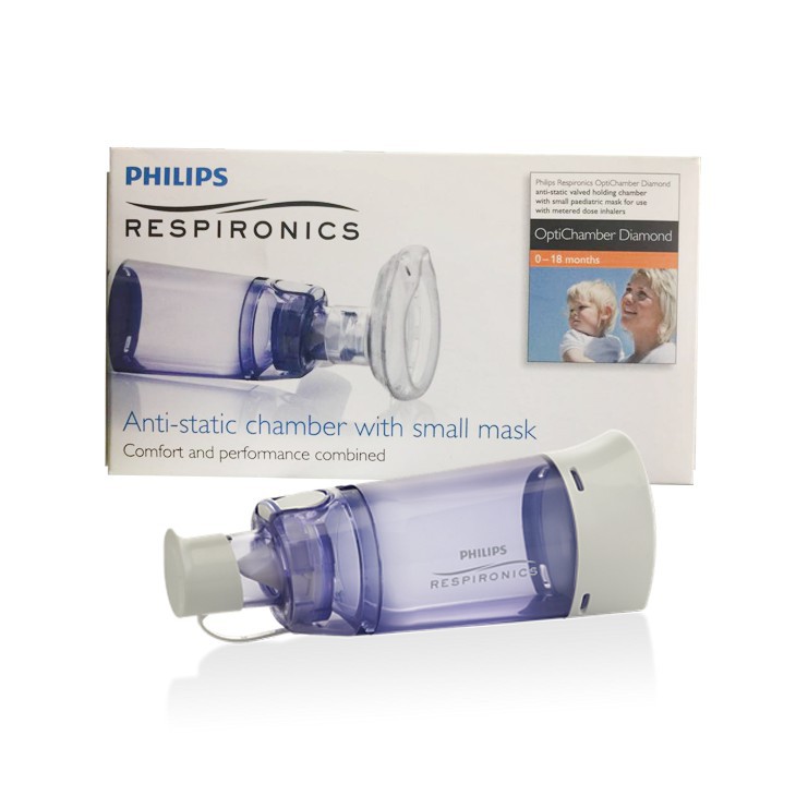 PHILIPS RESPIRONICS AEROCHAMBER WITH SMALL MASK (0-18 MONTHS) | Shopee ...