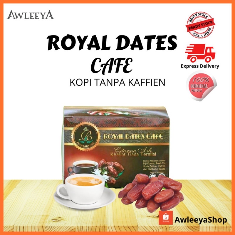 Ready Stok Royal Dates Cafe 20 Sachet Kopi Kurma Rdc Free Gift