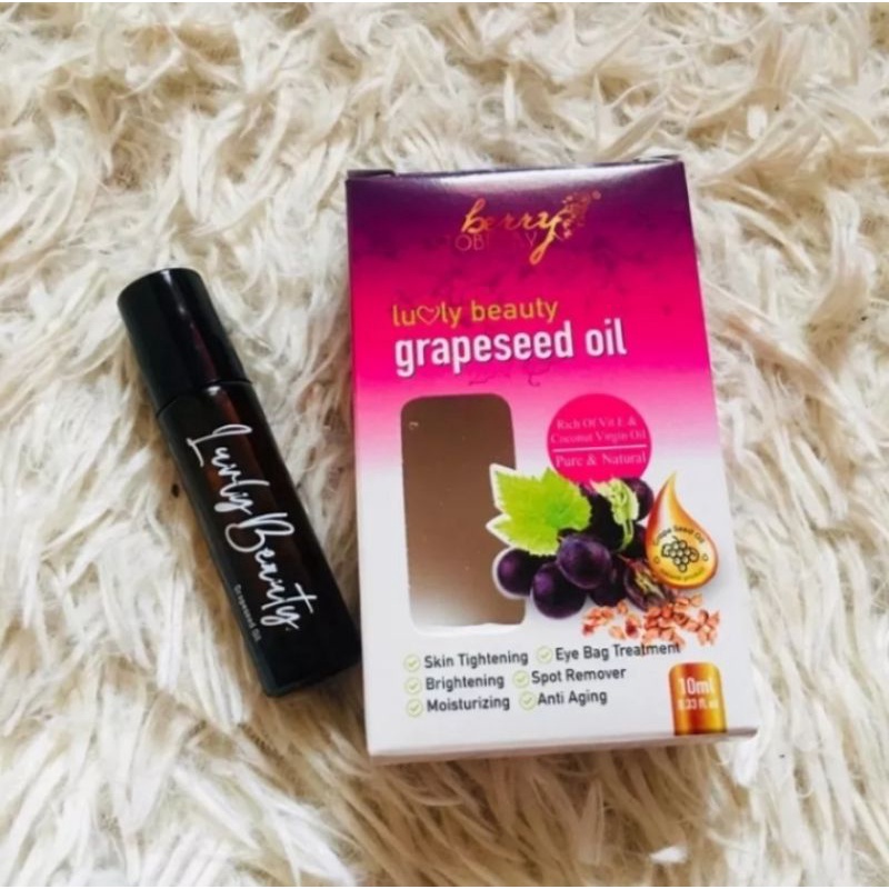 luvly beauty grapeseed oil roll beauty skin ready stock Shopee Malaysia