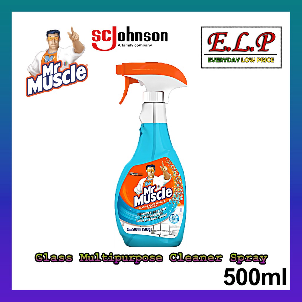 Mr Muscle Glass Cleaner Super Active 500ml Shopee Malaysia