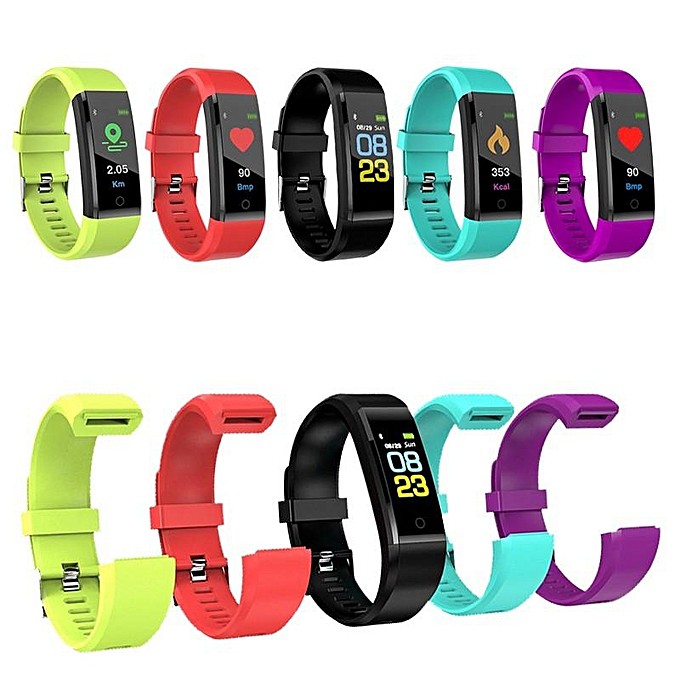 Band Strap Replacement Silicone Smart Watch Bracelet Watchband For ID115 Plus .