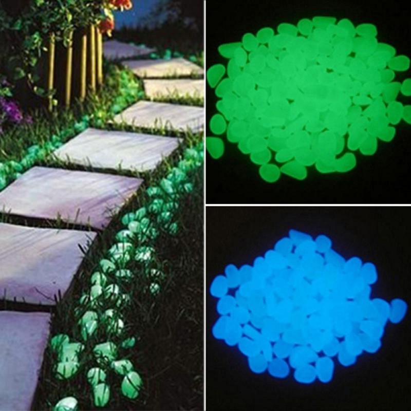 Garden Pebbles Glow Stones Rocks, Best Glow In The Dark Landscape Rocks