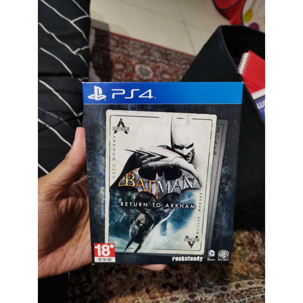 Playstation 4 Batman Return to Arkham 2 in 1 Set. | Shopee Malaysia