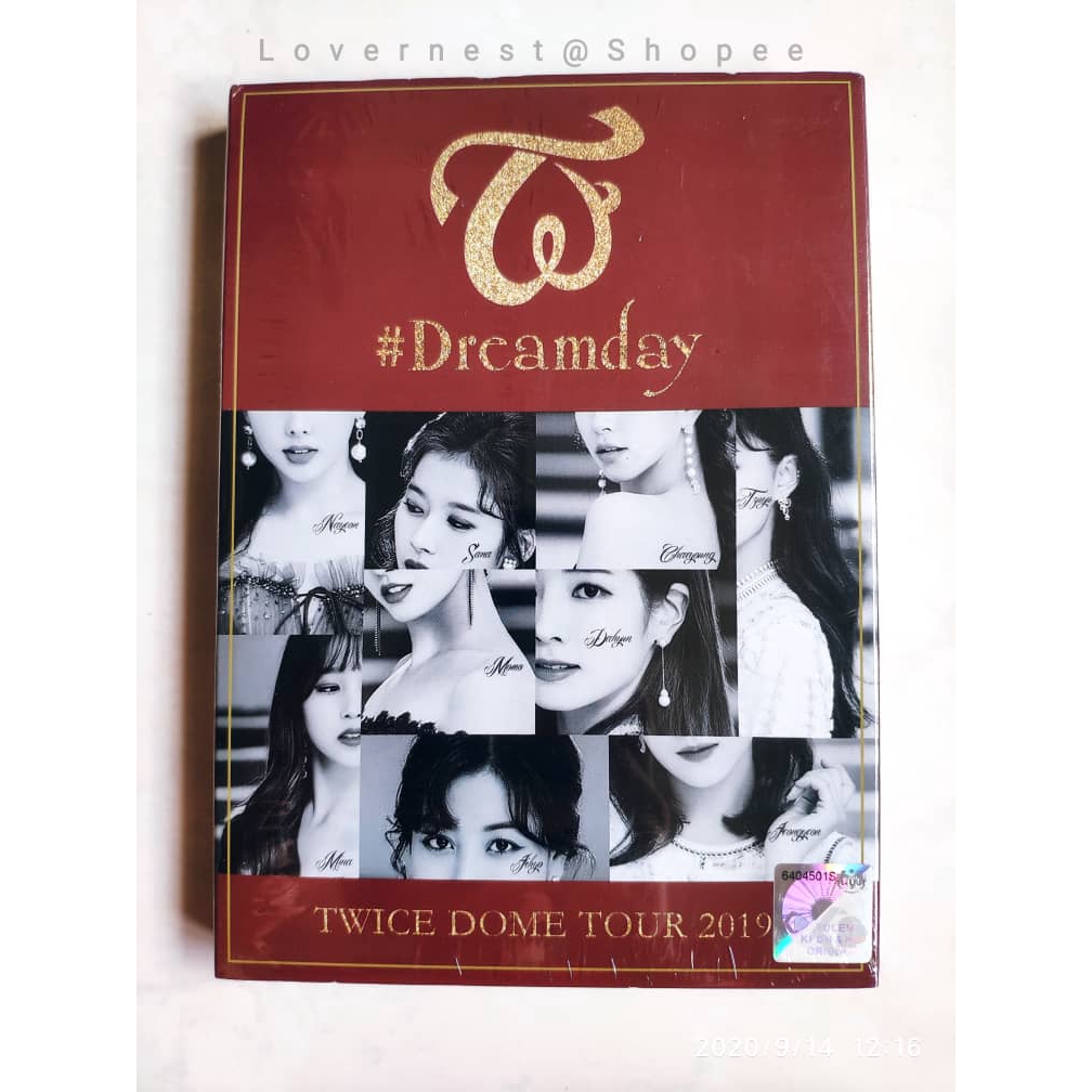 TWICE Concert DVD #Dreamday Twice Dome Tour 2019 | Shopee Malaysia