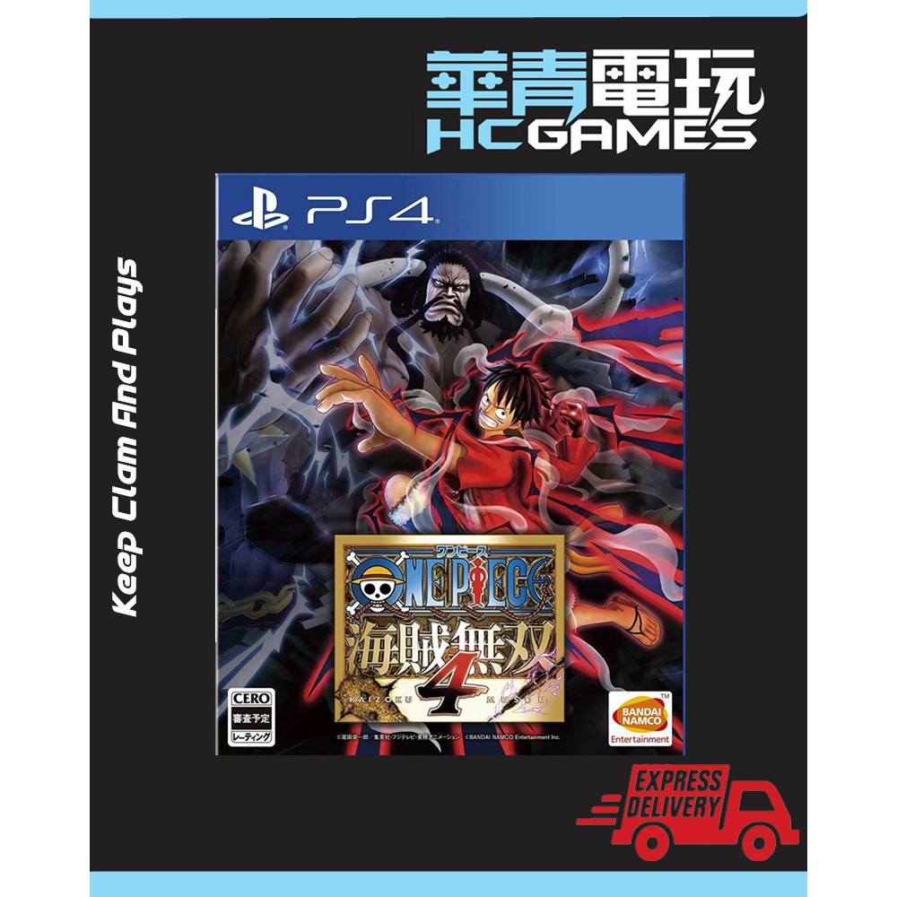 Buy Ps4 One Piece Pirate Warriors 4 Disk Chinese English New Seal One Piece Musou 4 航海王 海賊無雙 4 Seetracker Malaysia