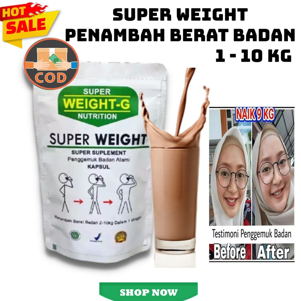 Weight gain Enhancer Milk weight Body Fattening Milk Adult Child bpom