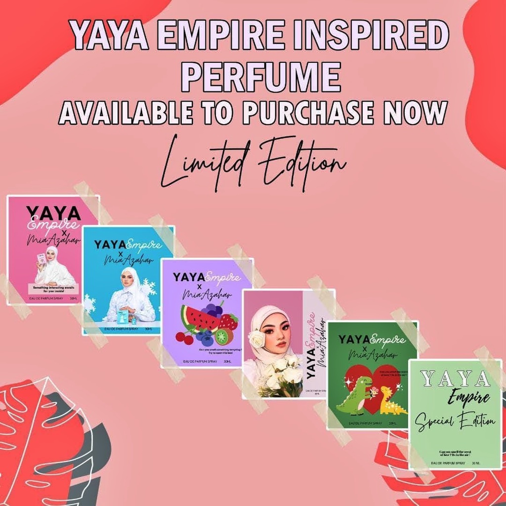 YAYA EMPIRE PERFUME WANGII / PRINCESS EDITION Shopee Malaysia