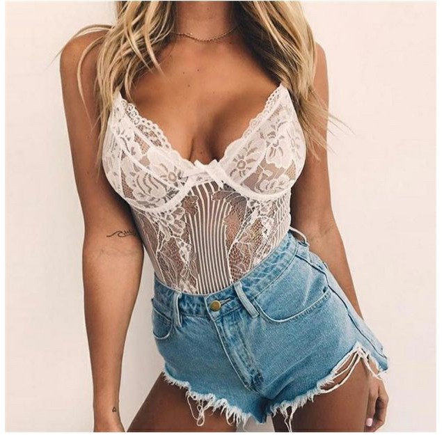 lace bralette bodysuit