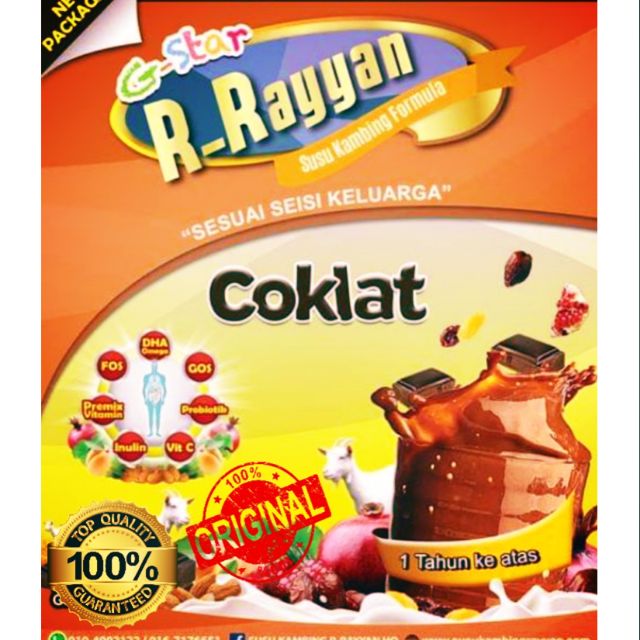 Susu Ar Rayyan Susu Kambing Perisa Coklat Shopee Malaysia