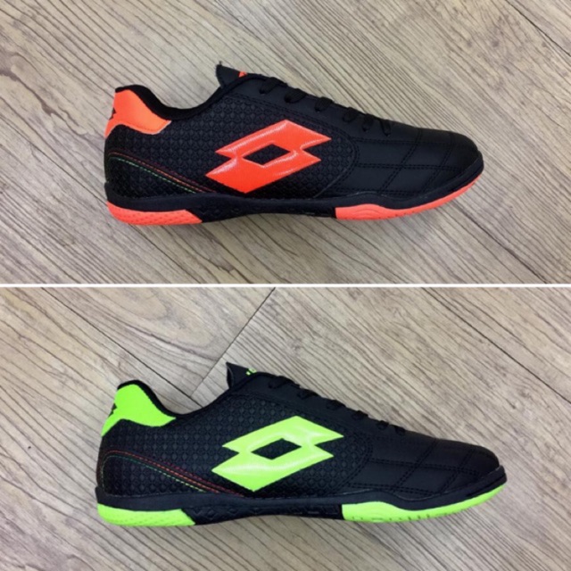 LOTTO L-FORTAZ (GREEN \u0026 ORANGE) KASUT 