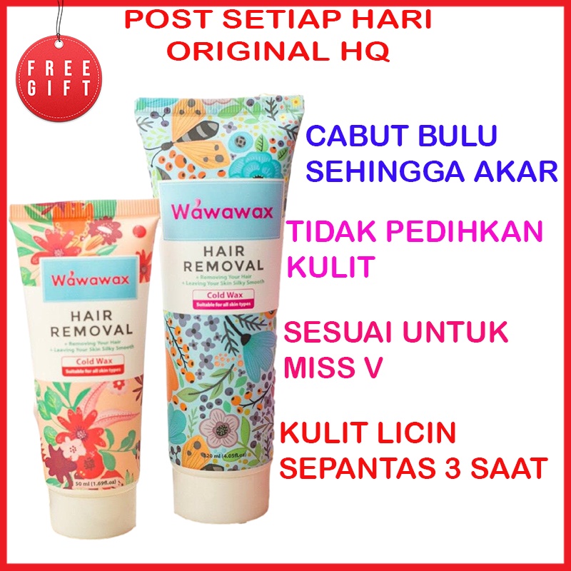 Buy Original Hq Wawawax Hair Removal Cold Wax Cream Body Armpit Miss V Hair Remover Pencabut Bulu Kaki Ketiak Tanpa Cukur Seetracker Malaysia
