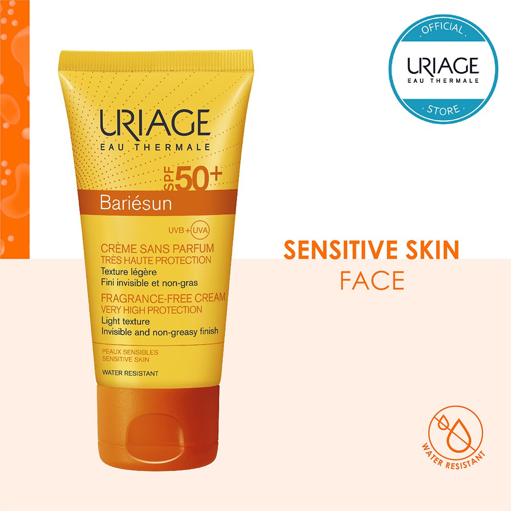 uriage sunscreen oil free