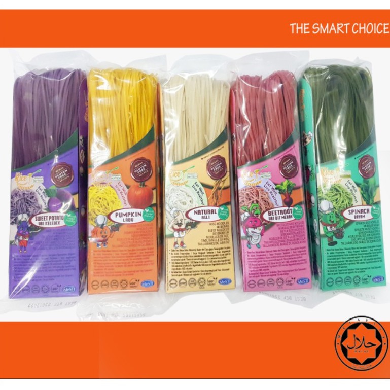 Buy Halal Gluten Free Rice Noodle Pasta Spaghetti Mee 300g 