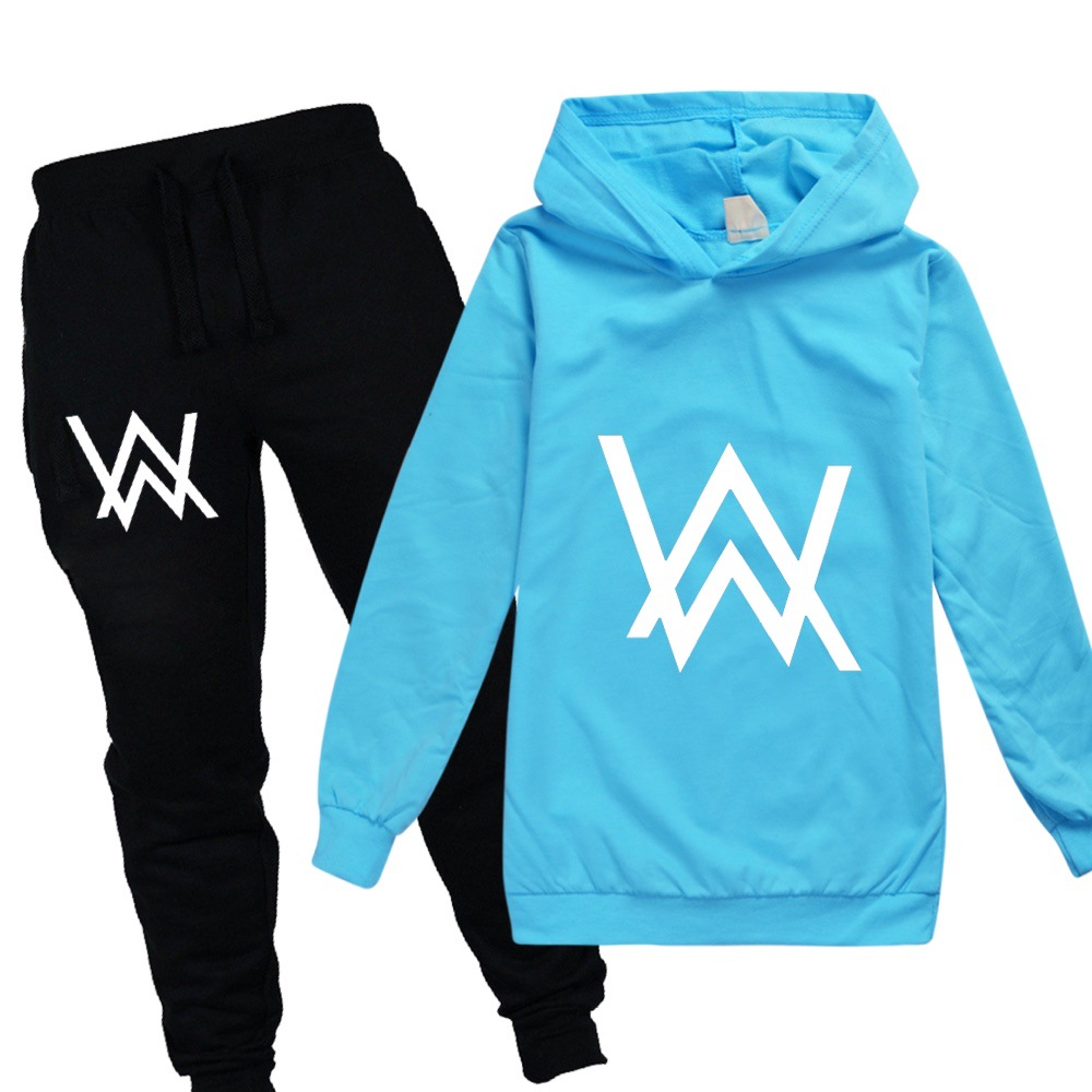 Alan Walker Shirts Kids Pants Suit For Boys And Girls Two Pieces Set Pure Cotton Children S Gifts Ready Stocks Shopee Malaysia