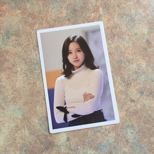 Twice Mina Heart Shaker Merry Happy Monograph Official Photocard Shopee Malaysia