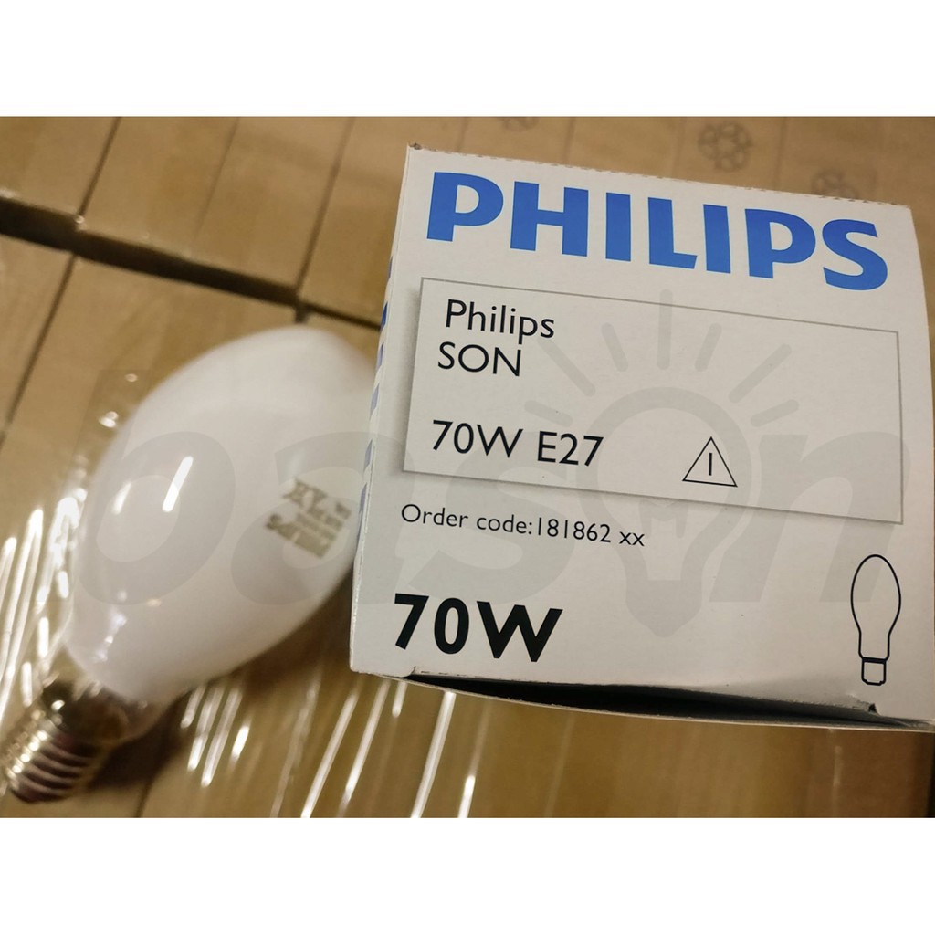 Fantasie links het winkelcentrum Philips SON BULB 70W I E27 - Warm white color | Shopee Malaysia