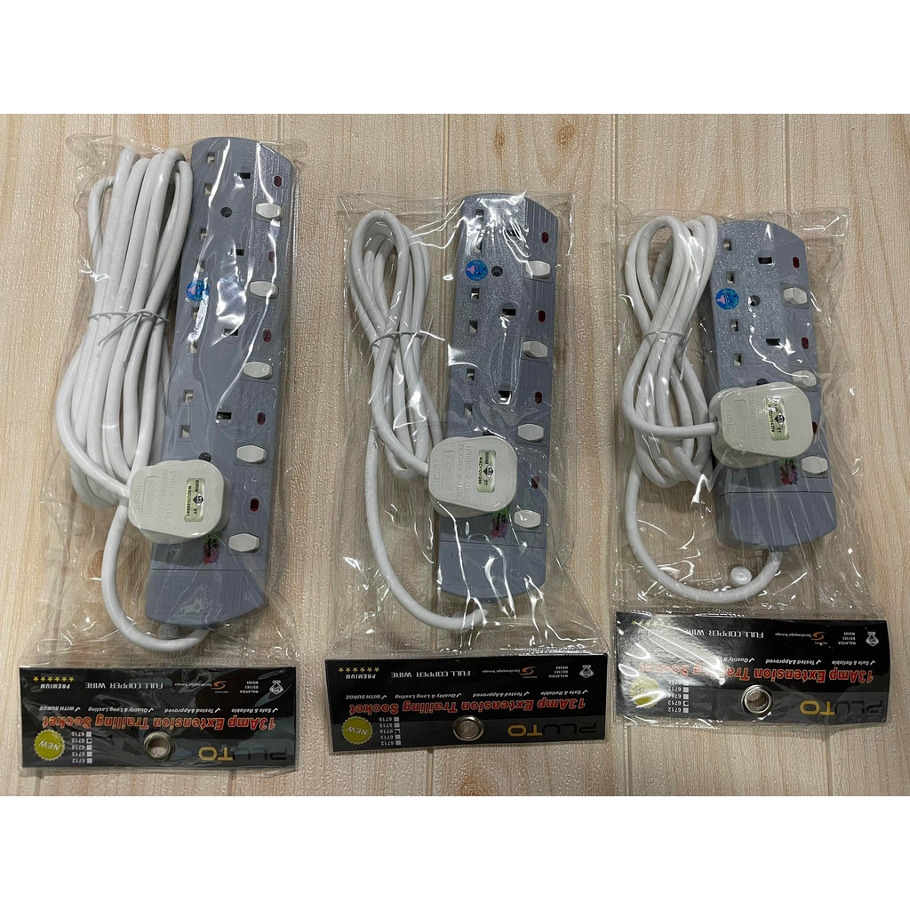 SIRIM Soket Pemasangan Wayar 2Meter / 5Meter length wire Extension