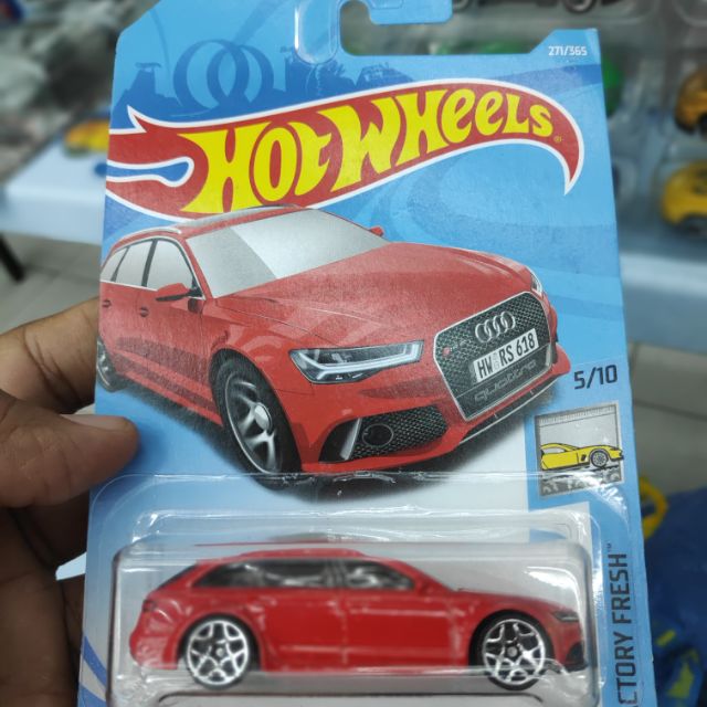 Hot Wheels Audi Rs6 Avant Red Shopee Malaysia