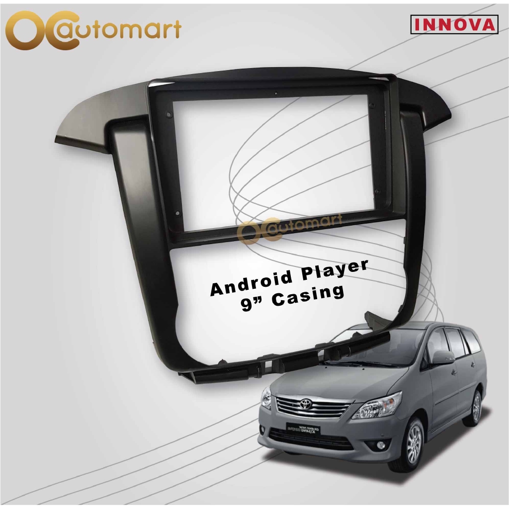 Android Player Casing 9 Inch Toyota Innova 2012-2015 | PGMall