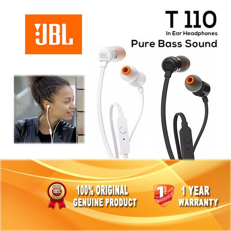 jbl t110 noise cancelling