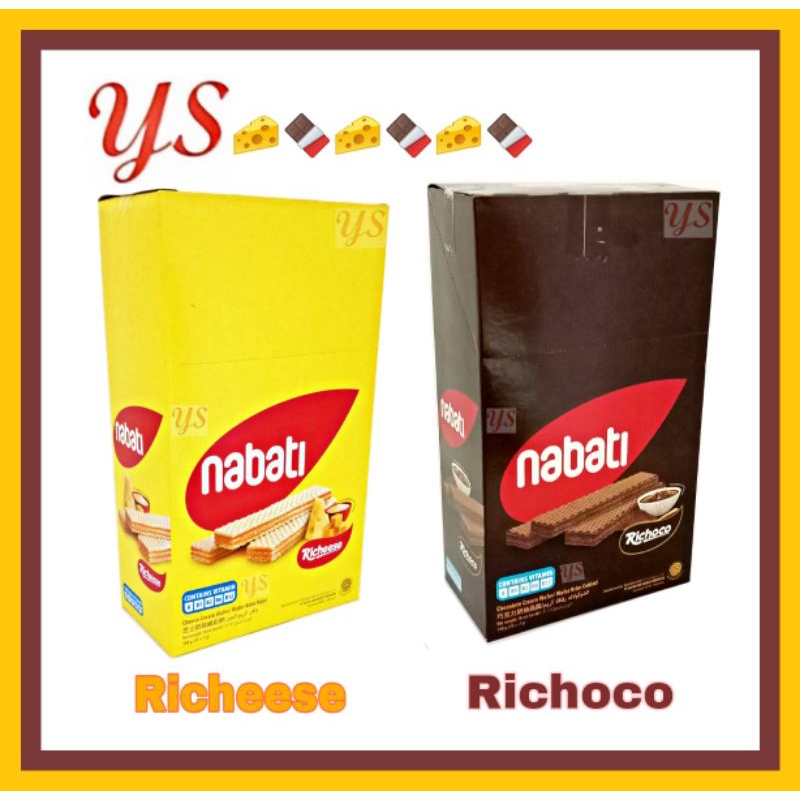 Nabati Richeese Richoco Cream Wafer G G X Sticks Shopee