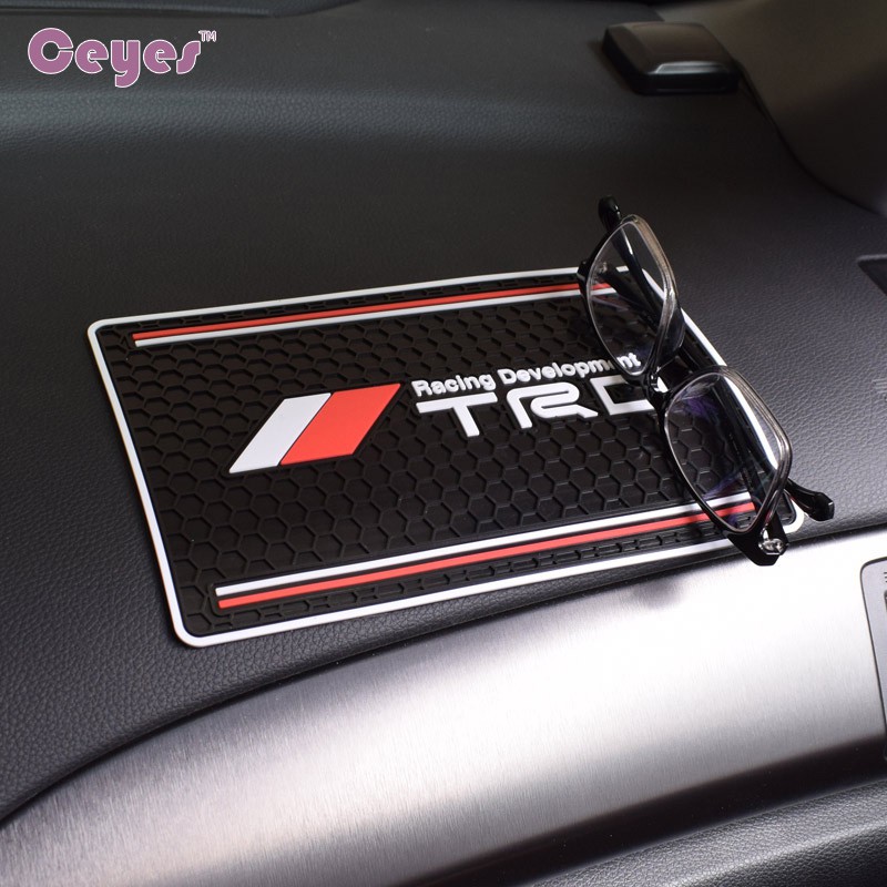 Car Dashboard Accessories Non Slip Mat For Trd Badge Anti Slip Mat