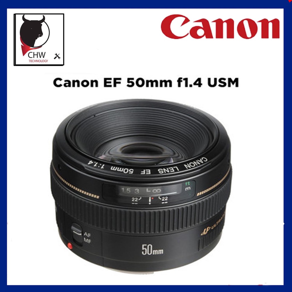 CANON EF 50mm F1.4 USM Lens/ CANON EF 50mm F1.8 STM LENS