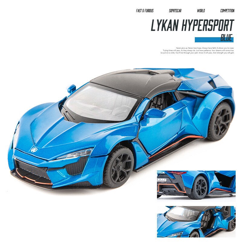 lykan hypersport toy car