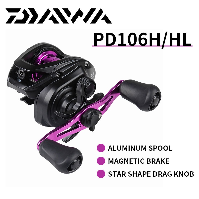 DAIWA BC REEL PR100 / PD106 H LEFT HAND RIGHT HAND READY STOCK FISHING