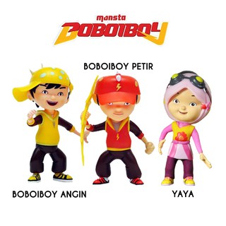 MB Boboiboy Lightning Orange Cap Toys Petir Oren Topi Mainan (Random