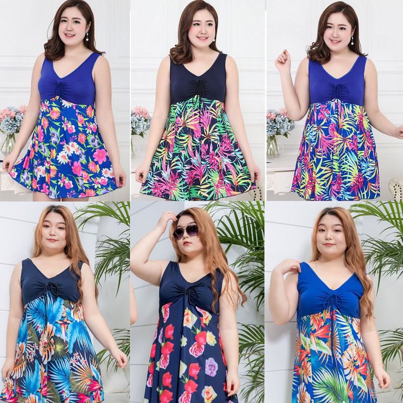 cheap plus size swim dresses