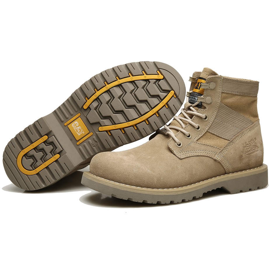 caterpillar military boots