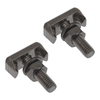 Details about   M6 Slot Plastic head Screw 65# T Type Knob handle Bolts stainless steel 2PCS 
